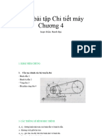 Bài Tập Chương 4 Bộ Truyền Đai