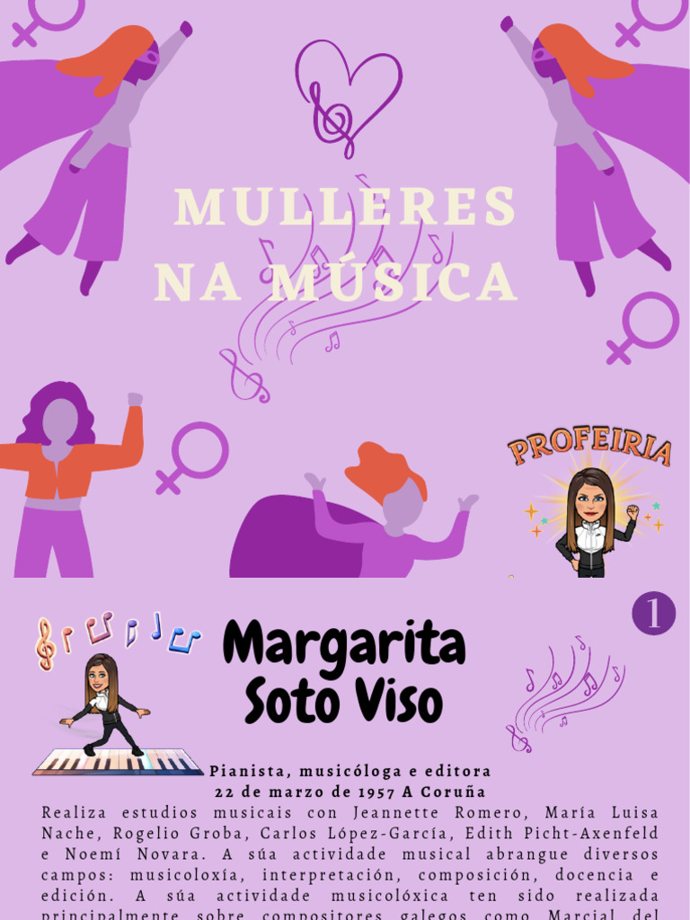 Mujeres en la Música y la Educación | PDF | Las artes escénicas