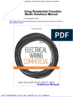 Dwnload Full Electrical Wiring Residential Canadian 7th Edition Mullin Solutions Manual PDF