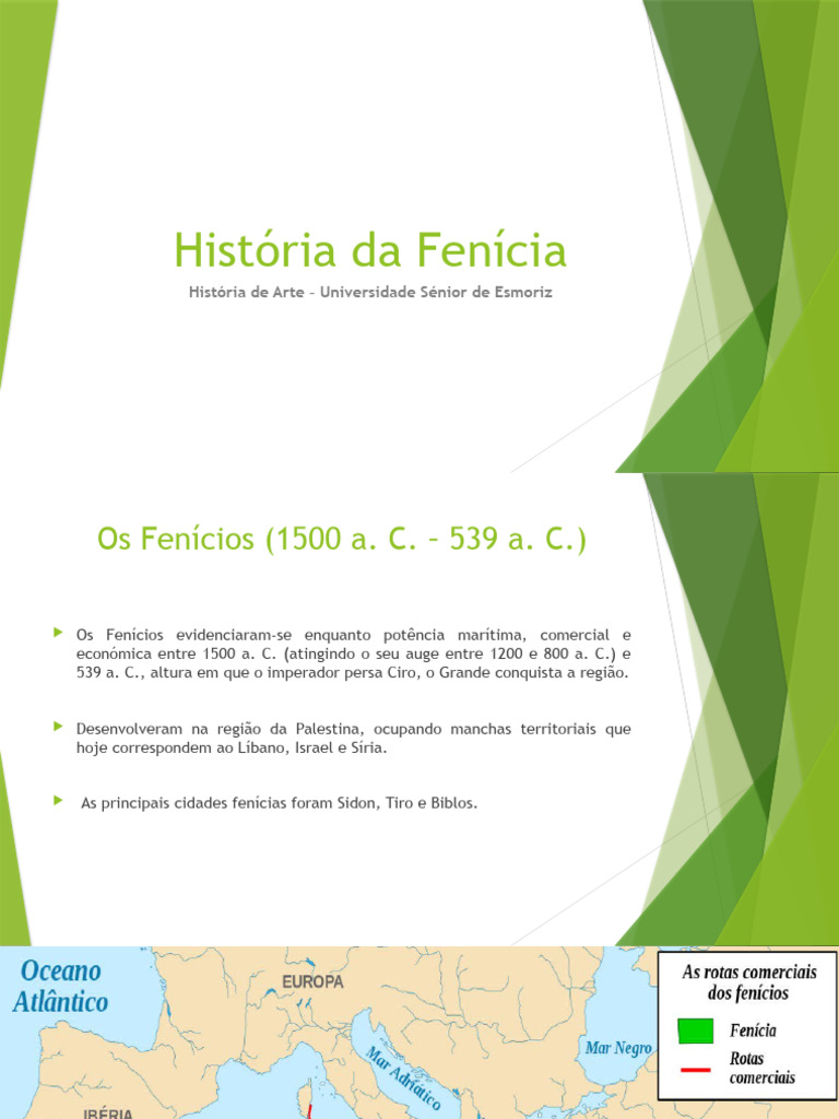 Aula 13 - Civilização Fenícia | PDF | Fenícia