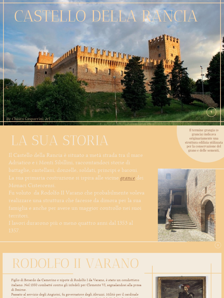 Il Castello Della Rancia | PDF
