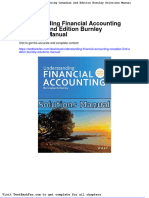 Dwnload full Understanding Financial Accounting Canadian 2nd Edition Burnley Solutions Manual pdf