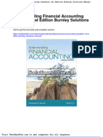 Dwnload Full Understanding Financial Accounting Canadian 1st Edition Burnley Solutions Manual PDF