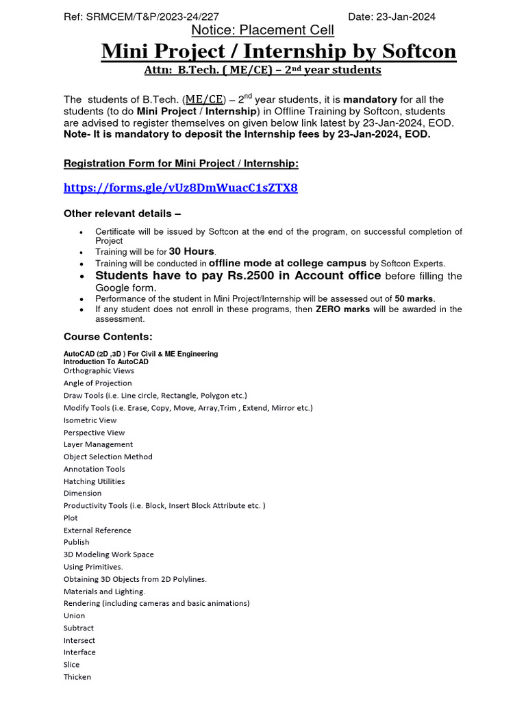 Mini Project Internship by Softcon | PDF | 3 D Computer Graphics | 3 D ...