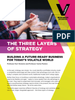 The Three Layers of Strategy: Building A Future-Ready Business For Today'S Volatile World