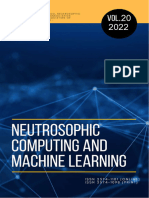 Neutrosophic Computing and Machine Learning, Vol. 20