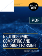 Neutrosophic Computing and Machine Learning, Vol. 25