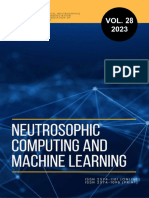 Neutrosophic Computing and Machine Learning, Vol. 28