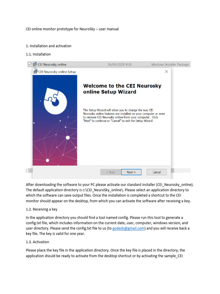 Cei Monitor Manual V2 Pdf