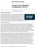 Midwifery - History. US PDF