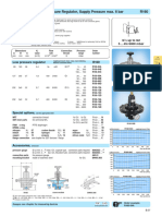 Low Pressure Regulator, Supply Pressure Max. 6 Bar R160