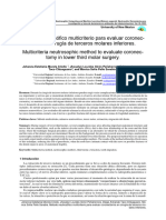 Método Neutrosófico Multicriterio para Evaluar Coronectomía en Cirugía de Terceros Molares Inferiors