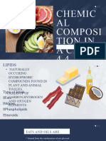 Chemical Composition in A Cell