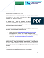 Pac 3 - Orientació Vocacional I Inserció Laboral