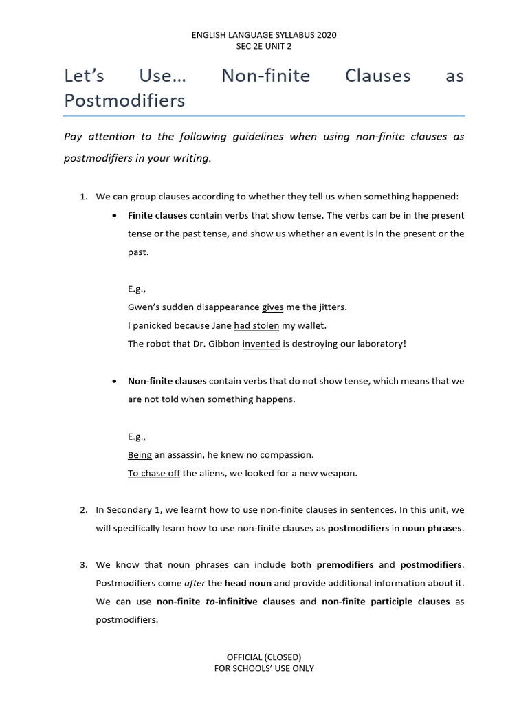 vap-2eu2-non-finite-clauses-as-postmodifiers-pdf-clause-verb