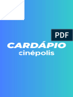 Cardapio Cinepolis 3