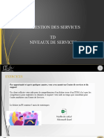 03 - TD - Fourniture Des Services - Indicateurs Et SLA