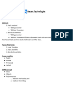 SELENIUM WITH JAVA - Course - Syllabus