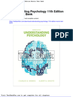 Dwnload Full Understanding Psychology 11th Edition Morris Test Bank PDF