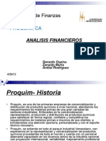 Presentacion PROQUIM (1er Informe)