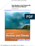 Dwnload Full Understanding Weather and Climate 6th Edition Aguado Solutions Manual PDF