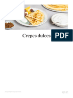 Crepes Dulces