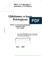 Qidalanma VƏ HƏZM Fiziologiyası