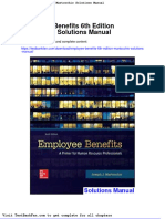 Dwnload Full Employee Benefits 6th Edition Martocchio Solutions Manual PDF