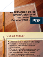 Qué Es Evaluar