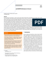 Carbohydrate Nutrition and Skill Performance in Soccer: Ian Rollo Clyde Williams