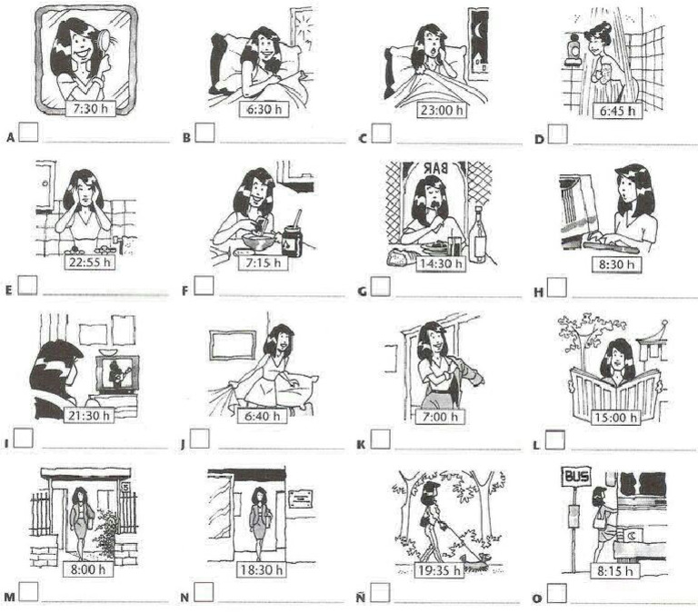 Daily Routine Pictures | PDF