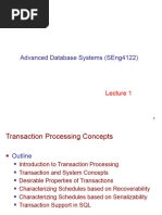 Chapter 1 - Transaction Processing and MGT