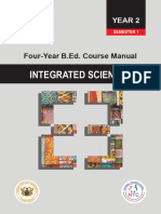 Year 2, Sem1 (Upper Primary) Integrated Science I - 2021