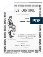 Stick Control For Snare George Lawrence Stonepdf