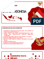 Pengantar Perkuliahan MPK Bahasa Indonesia
