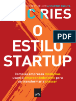 O Estilo Startup - Eric Ries