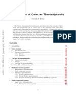 (Patrick P. Potts) Introduction To Quantum Thermodynamics