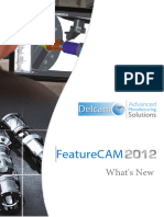 Delcam - FeatureCAM 2012 WhatsNew EN - 2011
