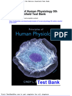 Dwnload Full Principles of Human Physiology 5th Edition Stanfield Test Bank PDF