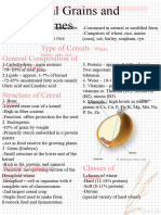 Cereal Grains Notes