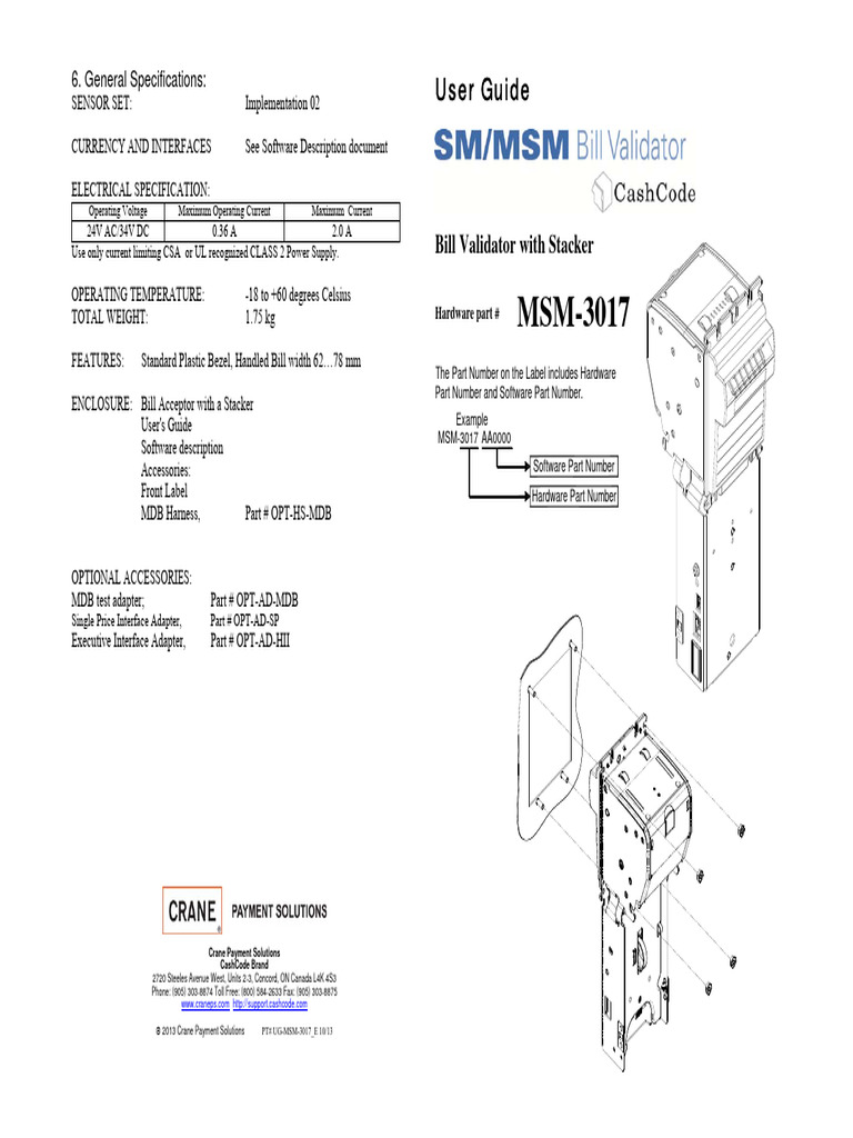 MDB Connector Pinout Guide | PDF | Electrical Components | Computer ...
