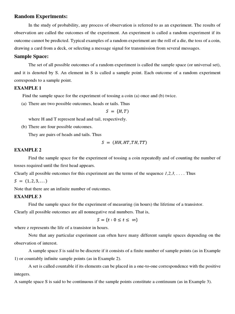 Understanding Stochastic Processes | PDF | Random Variable | Function ...