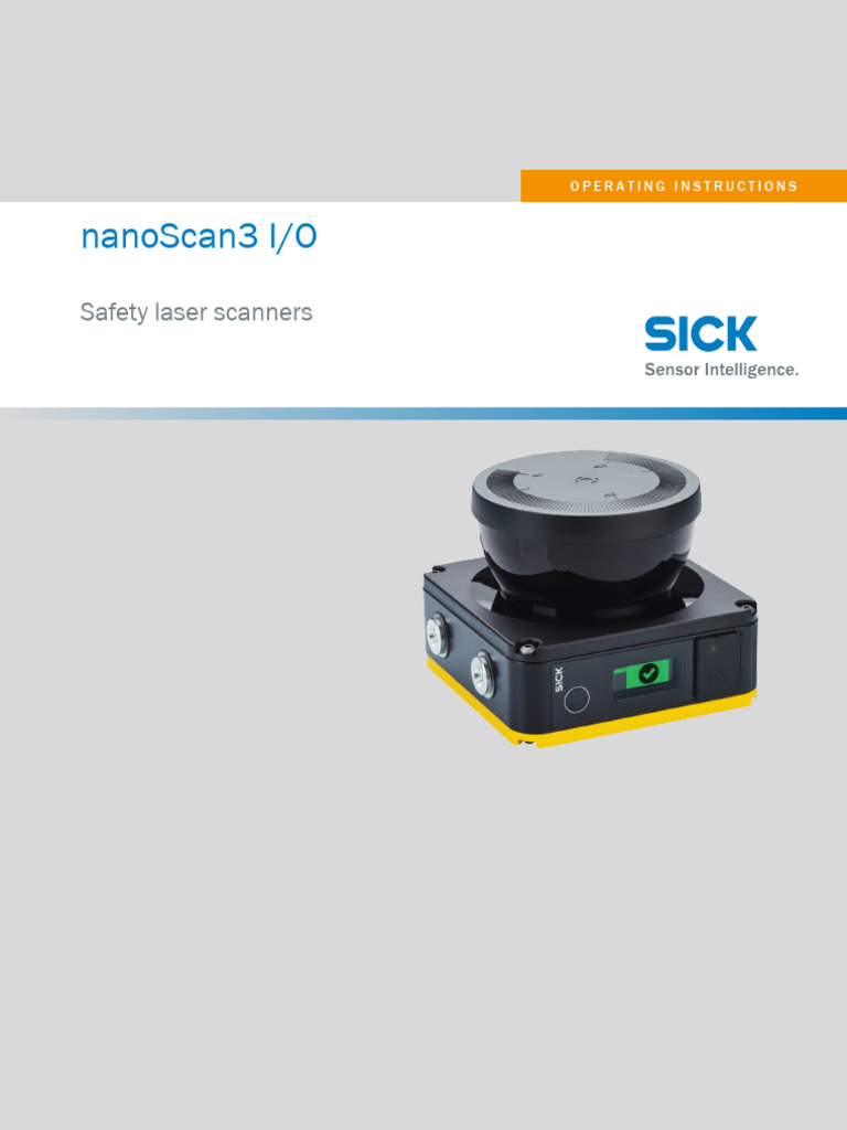 Operating Instructions Nanoscan3 I o en Im0087137 | PDF | Computer ...