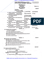11th Biology EM 1st Revision Test 2023 Origianal Question Paper Thenkasi District English Medium PDF Download