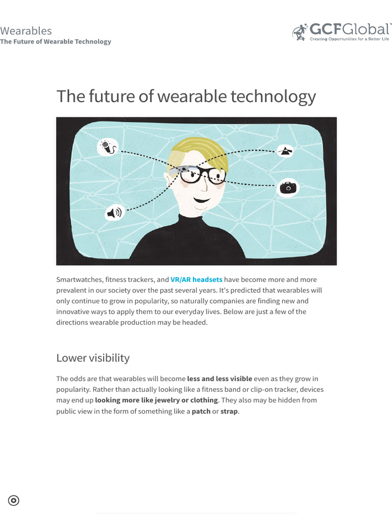 Wearables - What Is A Fitbit | PDF