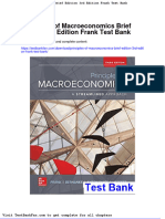 Dwnload Full Principles of Macroeconomics Brief Edition 3rd Edition Frank Test Bank PDF