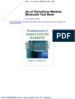 Dwnload Full Fundamentals of Derivatives Markets 1st Edition Mcdonald Test Bank PDF