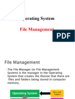File Management System - OS