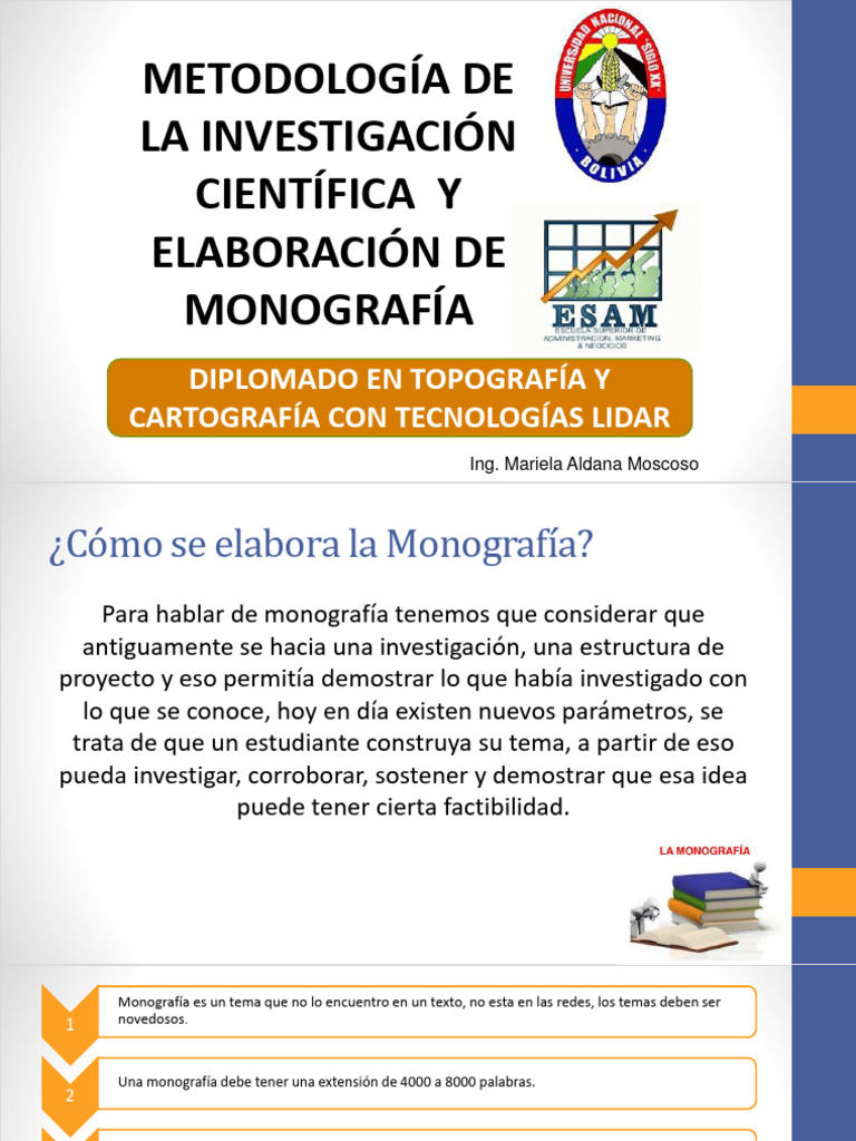 Que Es Una Monografia