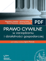 Prawo Cywilne W Zarzadzaniu I Dzialalnosci Gospodarczej